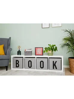 STORE IT Kisten & Körbe<Aufbewahrungskiste "B" in Grau - (B)30 x (H)30 x (T)30 cm