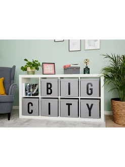 STORE IT Kisten & Körbe<Aufbewahrungskiste "B" in Grau - (B)30 x (H)30 x (T)30 cm