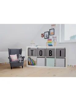 STORE IT Kisten & Körbe<Aufbewahrungskiste "B" in Grau - (B)30 x (H)30 x (T)30 cm