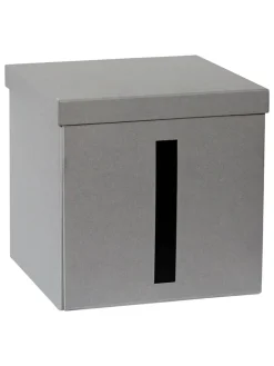 STORE IT Kisten & Körbe<Aufbewahrungskiste "I" in Grau - (B)30 x (H)30 x (T)30 cm