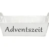 POSIWIO Kisten & Körbe<Aufbewahrungskiste in Weiß - (B)34 x (H)14 x (T)17,5 cm