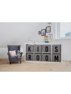 STORE IT Kisten & Körbe<Aufbewahrungskiste "J" in Grau - (B)30 x (H)30 x (T)30 cm