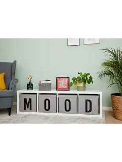 STORE IT Kisten & Körbe<Aufbewahrungskiste "M" in Grau - (B)30 x (H)30 x (T)30 cm