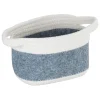 Wenko Kisten & Körbe<Aufbewahrungskorb "Bea" in Grau - (B)18 x (H)13 x (T)12 cm
