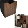 Rétro Chic Kisten & Körbe<Aufbewahrungskorb in Braun/ Schwarz - (B)30 x (H)30 cm