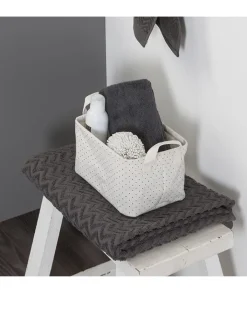 Sealskin Kisten & Körbe<Aufbewahrungskorb in Creme - (B)21,5 x (H)12,5 x (T)17 cm