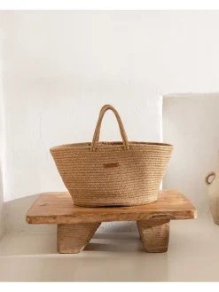 ABERTO DESIGN Kisten & Körbe<Aufbewahrungskorb in Hellbraun - (H)30 cm