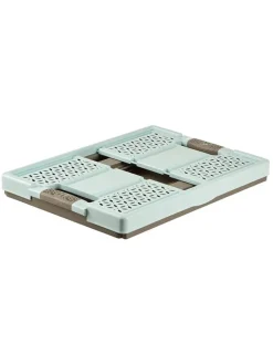 Joybos Kisten & Körbe<Aufbewahrungskorb in Hellbraun/ Hellblau - (B)48 x (H)34,5 x (T)23,5 cm