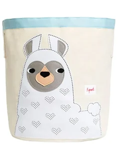 3 Sprouts Kisten & Körbe<Aufbewahrungskorb "Lama" in Creme/ Weiß - (B)43 x (H)45 x (T)43 cm