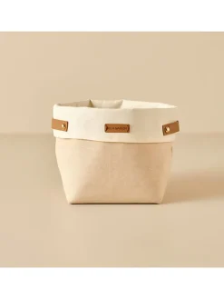 BELLA MAISON Kisten & Körbe<Aufbewahrungskorb "Leya" in Beige - (B)16 x (H)13 cm