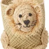 Rice Kisten & Körbe<Aufbewahrungskorb "Lion" in Beige - (H)34 x Ø 20 cm