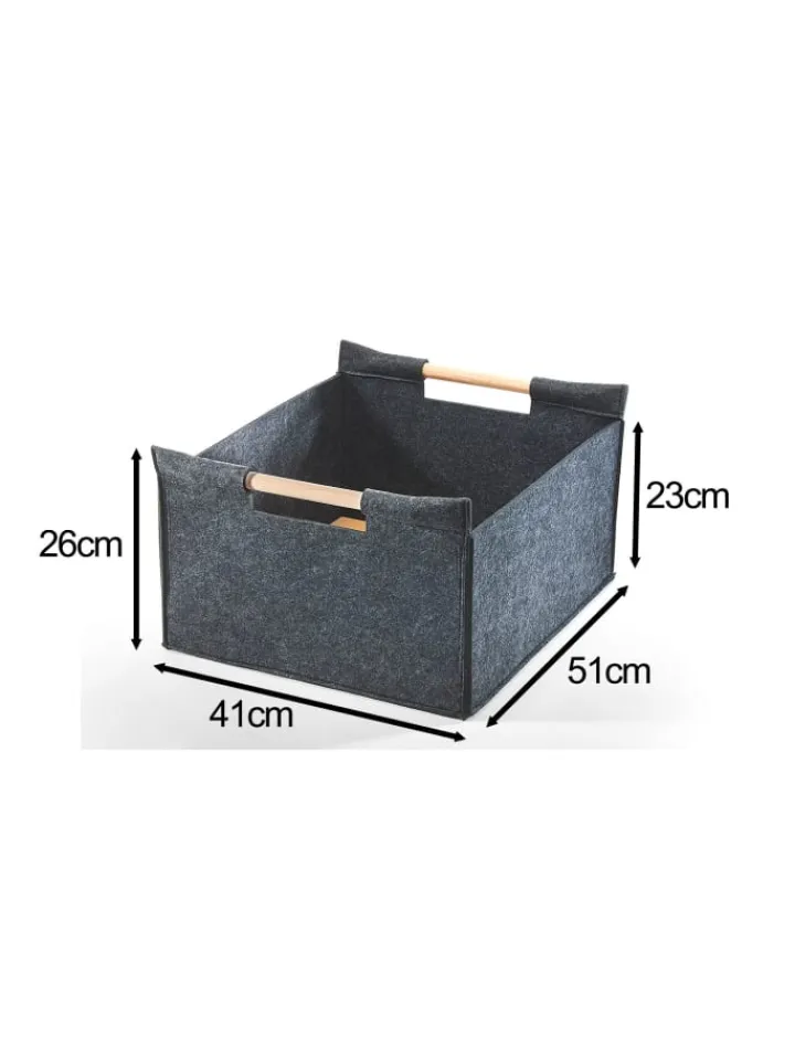 kobolo Kisten & Körbe<Aufbewahrungskorb LOGCARRYALL31 in Grau