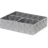 Compactor Kisten & Körbe<Aufbewahrungskorb "Stan" in Grau - (B)32 x (H)25 x (T)8 cm