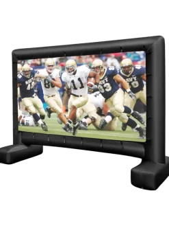 COSTWAY Tv & Audio<Aufblasbare Beamer Leinwand in Schwarz