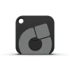 musegear Smarthome & Wetterstationen<Aufladbarer Bluetooth-Schlüsselfinder "recharge" in schwarz