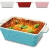 Praknu Kochgeschirr<Auflaufform aus Keramik für 2 Personen - Für Lasagne, Tiramisu &