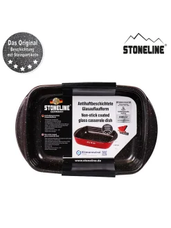 Stoneline Kochgeschirr<Auflaufform in Rot - (L)23 x (B)15 cm
