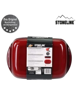 Stoneline Kochgeschirr<Auflaufform in Rot - (L)23 x (B)15 cm