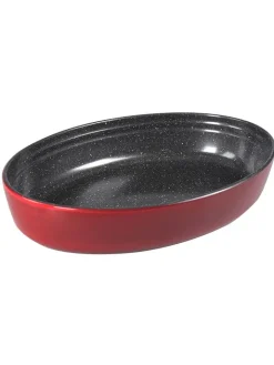 Stoneline Kochgeschirr<Auflaufform in Rot - (L)34 x (B)24 cm