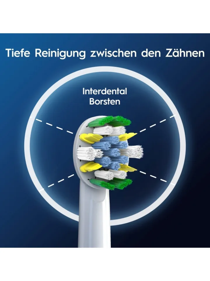 Oral-B Zahn & Mundpflege<Aufsteckbürsten "Pro Tiefenreinigung" in Weiß (6er-Pack)