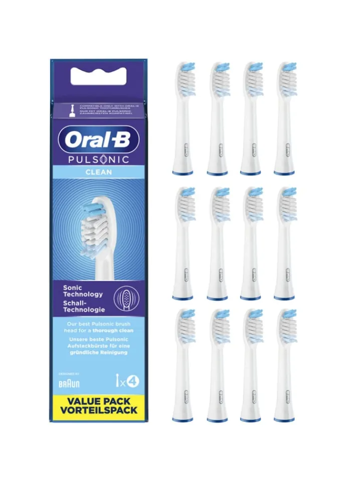 Oral-B Zahn & Mundpflege<Aufsteckbürsten "Pulsonic Clean" (12er-Pack)