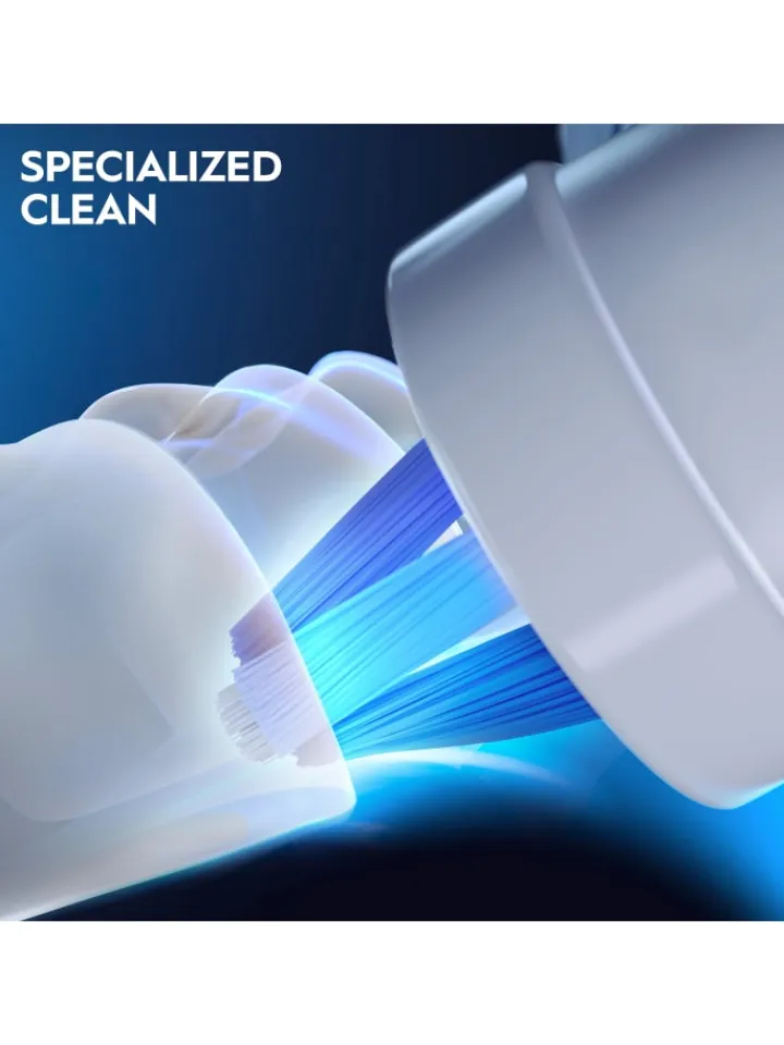 Oral-B Zahn & Mundpflege<Aufsteckbürsten "Spezialisierte Reinigung" in Weiß (2er-Pack)