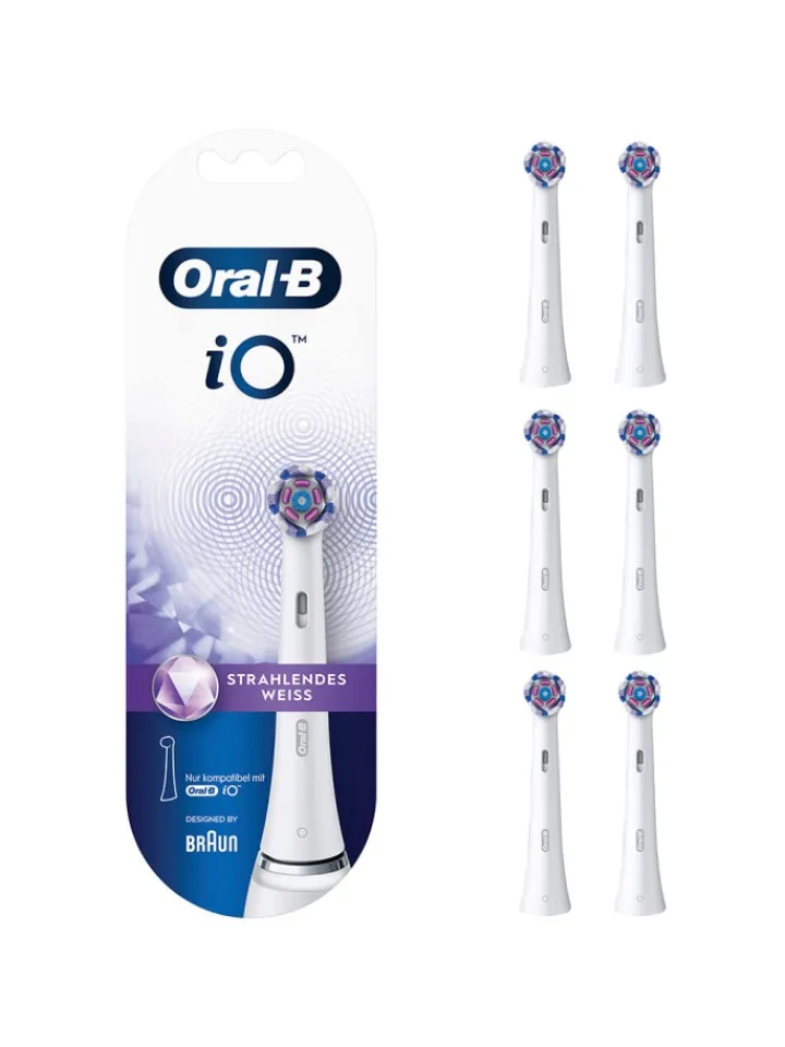 Oral-B Zahn & Mundpflege<Aufsteckbürsten "Strahlendes Weiss" (6er-Pack)
