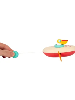 small foot Gartenspielzeug<Aufzieh-Kanu "Pelikan" - ab 2 Jahren