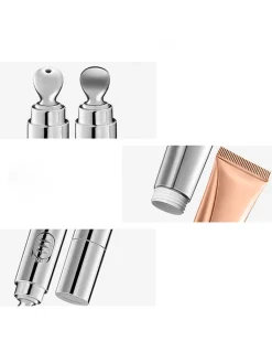 DAM Pflege & Gesundheit<Augenkonturen-Massagegerät in Silber/ Gold