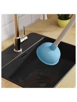 eisl since 1980 Badaccessoires<Ausgussreiniger in Hellblau - (H)40,5 cm