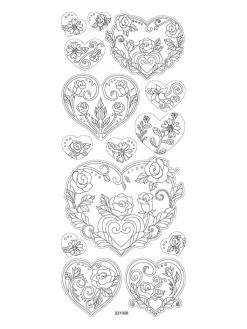folia PAPER Kreativbedarf & Do-It-Yourself<Ausmalsticker "Nature" - 4 Karten