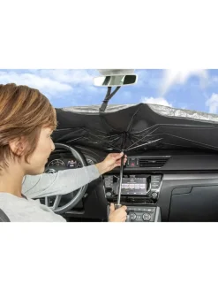 Maximex Technikzubehör<Auto-Sonnenschutz in Silber - (L)60 x (B)118 cm