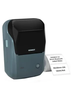 Niimbot Tablets, Konsolen & Elektronisches Spielzeug<B1 Drahtloser Etikettendrucker Bluetooth Blau