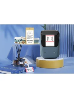 Niimbot Tablets, Konsolen & Elektronisches Spielzeug<B1 Drahtloser Etikettendrucker Bluetooth Blau