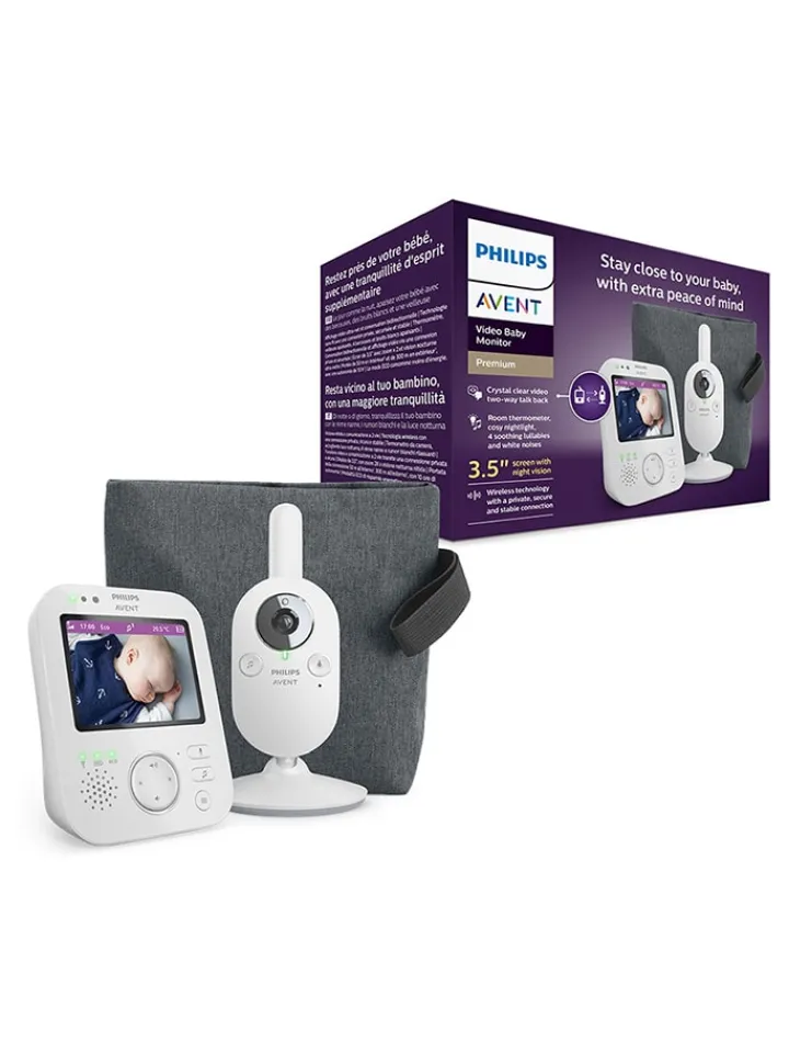 Philips Avent Klima & Haushalt<Babyphone "" in Weiß/ Hellgrau