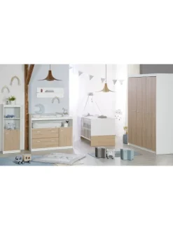 roba Möbel-Sets<Babyzimmer Set Gabriella 2-tlg. Bicolor mit Babybett & Kommode