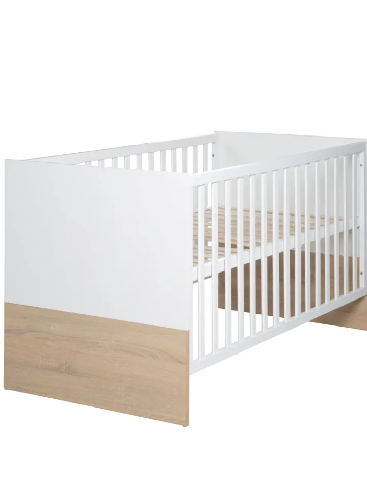 roba Möbel-Sets<Babyzimmer Set Gabriella 2-tlg. Bicolor mit Babybett & Kommode