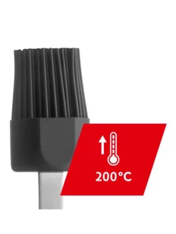 Silit Koch- & Backutensilien<Backpinsel "Classic Line" in Anthrazit/ Silber - (L)20 cm