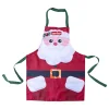 Fackelmann Küchentextilien<Backschürze "Santa Claus" in Rot/ Weiß - (L)58 x (B)45 cm