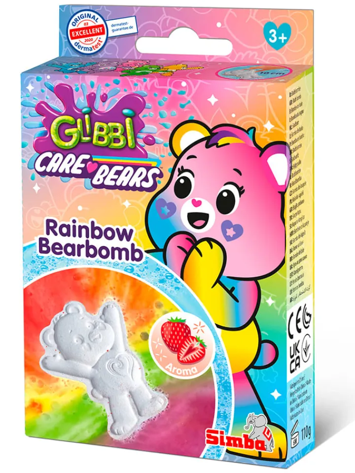 Simba Gartenspielzeug<Badebombe "Glibbi Care Bears" - ab 3 Jahren