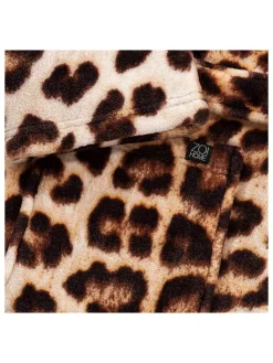 Zo!Home Badtextilien<Bademantel "Leopard" in Beige/ Braun