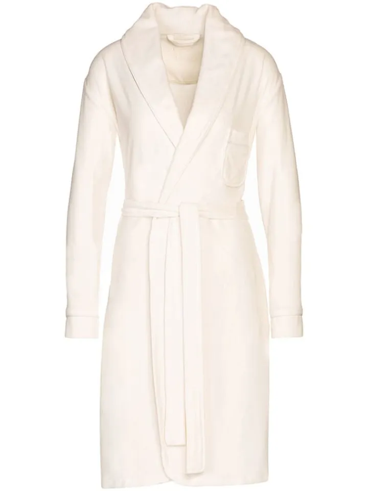 Vossen Badtextilien<Bademantel "Vivienne" in Creme