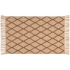 Wenko Badtextilien<Badematte ''Calama'' in Beige/ Schwarz - (L)80 x (B)50 cm