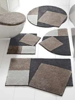 heine home Badtextilien|Badtextilien<Badematte in Braun/ Grau/ Schwarz