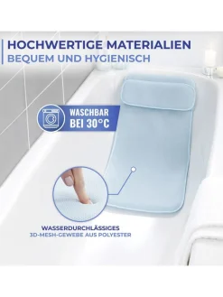 Maximex Badaccessoires<Badematte in Hellblau - (L)80 x (B)40 cm