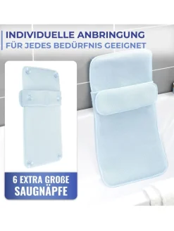 Maximex Badaccessoires<Badematte in Hellblau - (L)80 x (B)40 cm