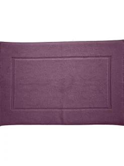 Soft by Perle de Coton Badtextilien|Badtextilien<Badematte in Lila - (L)50 x (B)80 cm