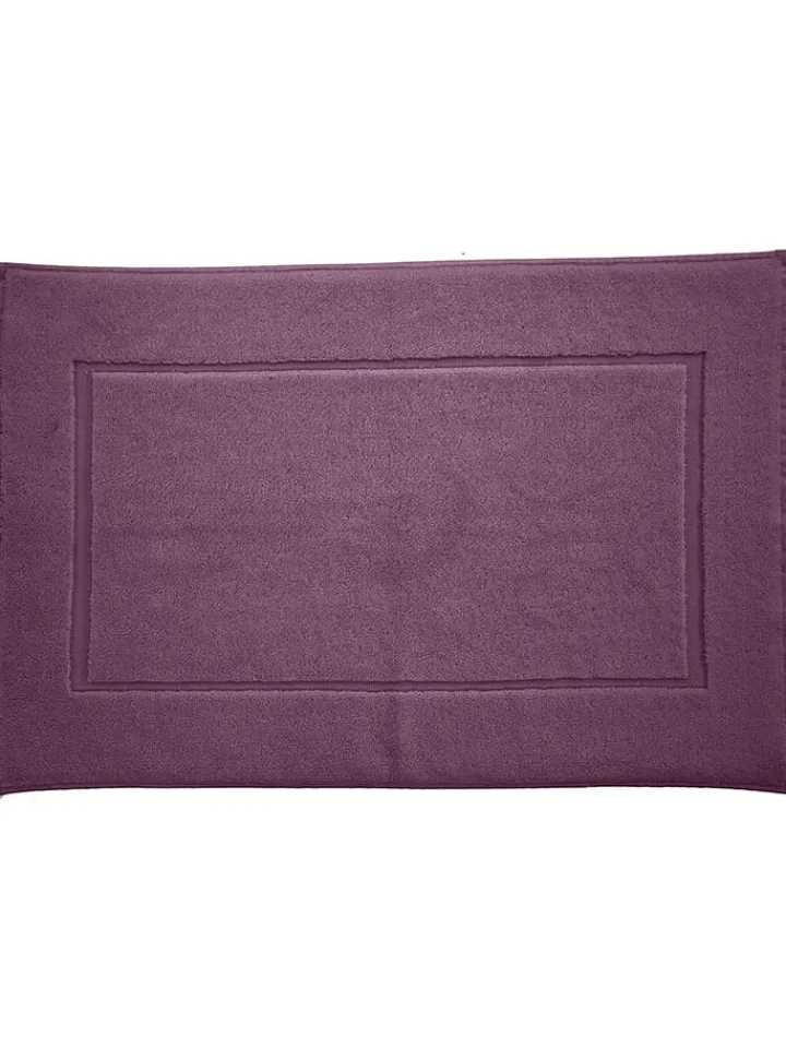 Soft by Perle de Coton Badtextilien|Badtextilien<Badematte in Lila - (L)50 x (B)80 cm