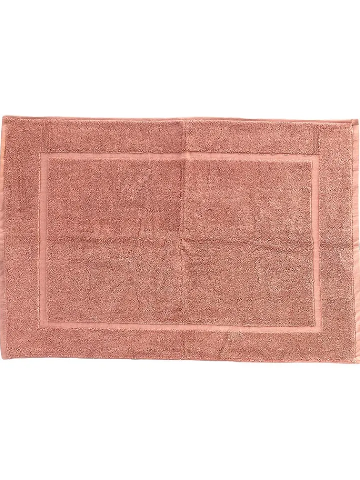 Soft by Perle de Coton Badtextilien|Badtextilien<Badematte in Rosa - (L)50 x (B)80 cm