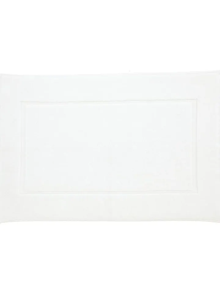 Soft by Perle de Coton Badtextilien|Badtextilien<Badematte in Weiß - (L)50 x (B)80 cm